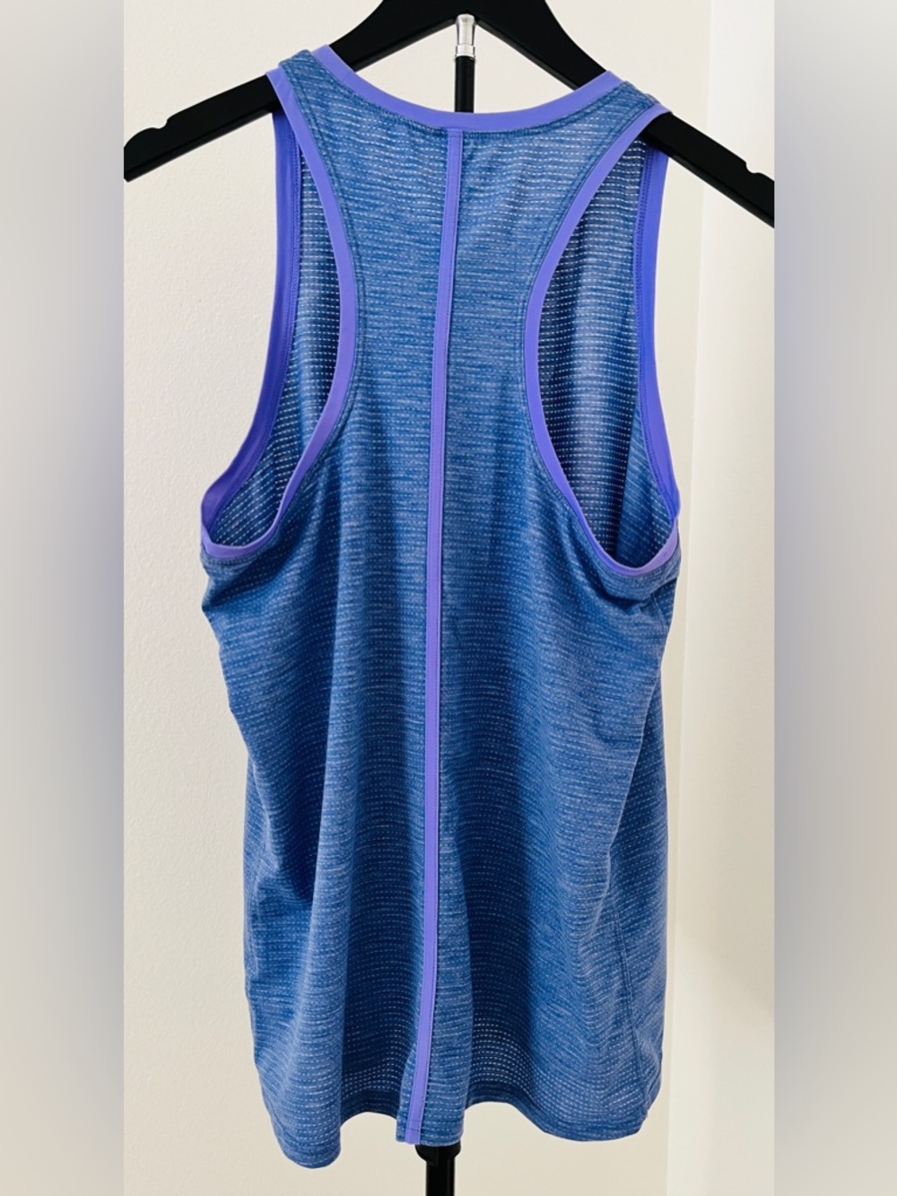 💙 Athletic Works Blue Knit Racerback Workout Tank | Medium - Picture 9 of 11